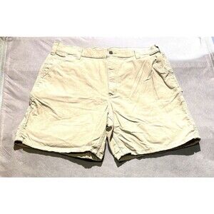 Carhartt Mens Tan Cotton Original Fit Work Shorts Size 38 With Back Pockets